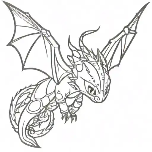 httyd tattoo design idea