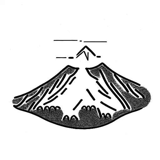 I want a tattoo of myself overlooking volcano mombacho after drinking San Pedro plant medicine tattoo design idea