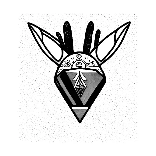 Freya godess, Elk, obsidian, fifth chakra, San Pedro cactus, Mombacho volcano, three of earth growth,  tattoo design idea