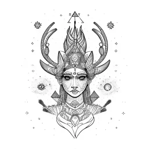 Norse Goddess Freyja Sticker for Sale by Fablemyst  Redbubble