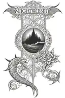 nightwish album cover tattoo design idea