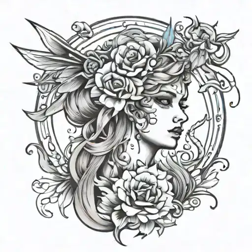Well done tattoo design idea