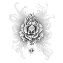 high banana  tattoo design idea