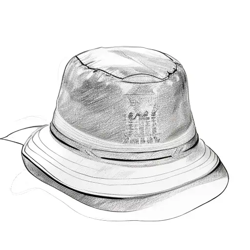 A sketch of Rufy, Sabo, and Ace wearing their signature hats tattoo design idea