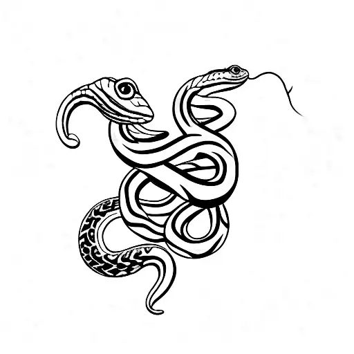 snake tattoo for ring finger tattoo design idea