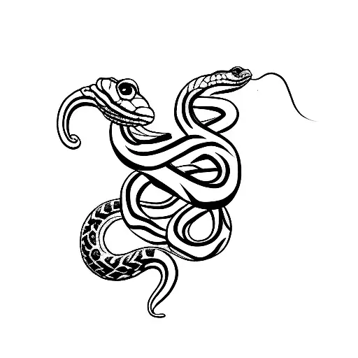 snake tattoo for ring finger tattoo design idea