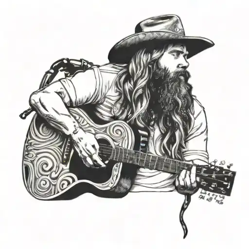 joy of my life Chris Stapleton  tattoo design idea