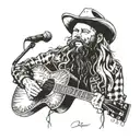 joy of my life Chris Stapleton  tattoo design idea