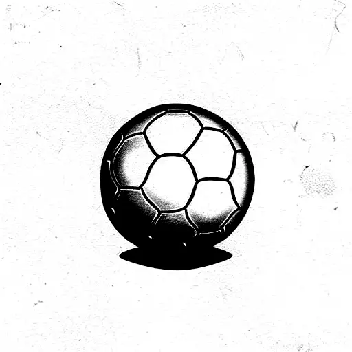 football tattoo design idea