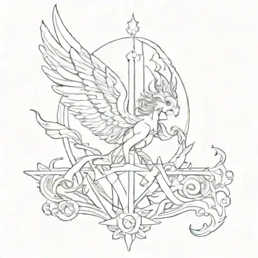 Fate of the faithful  tattoo design idea