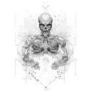 chemical structure of adrenalin tattoo design idea