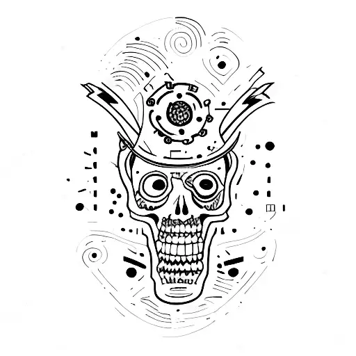 self sabotage tattoo design idea