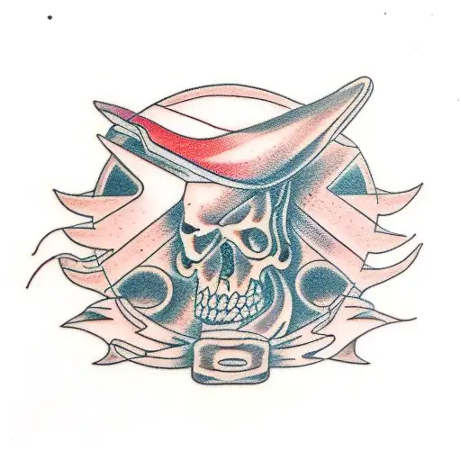 self sabotage tattoo design idea