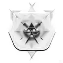 Combine elements of Depeche Mode's album covers with a representation of your work occupation tattoo design idea