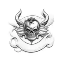 Blackbeard the pierate tattoo design idea