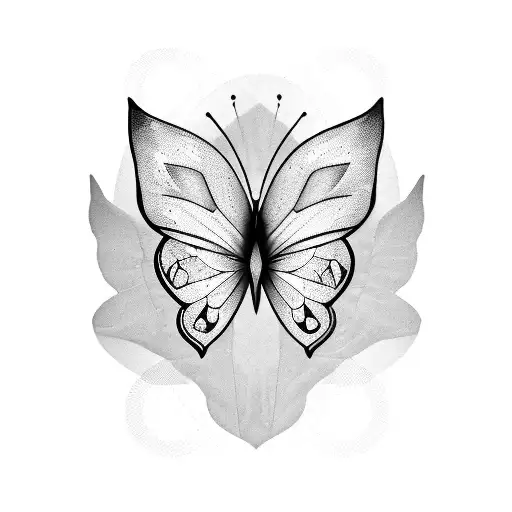 butterfly effect tattoo design idea