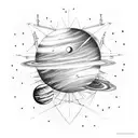 Voyager 2 space probe  tattoo design idea