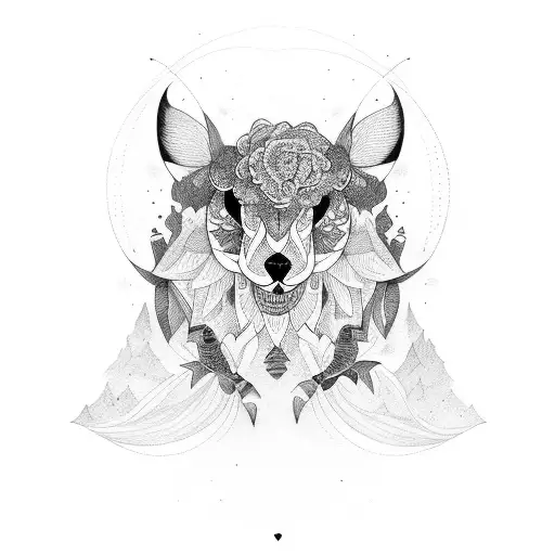 wanderlust tattoo design idea