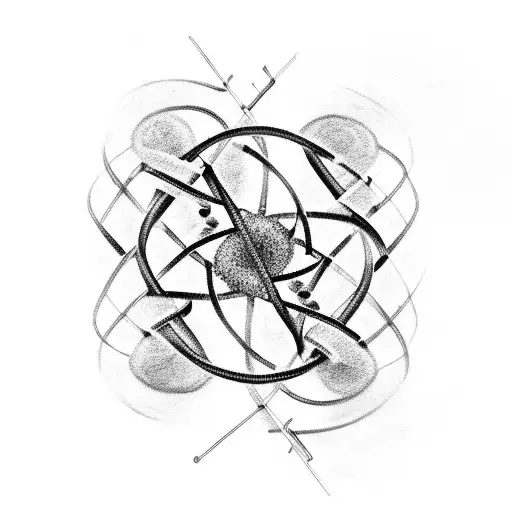 A DNA helix intertwined with computer code tattoo design idea