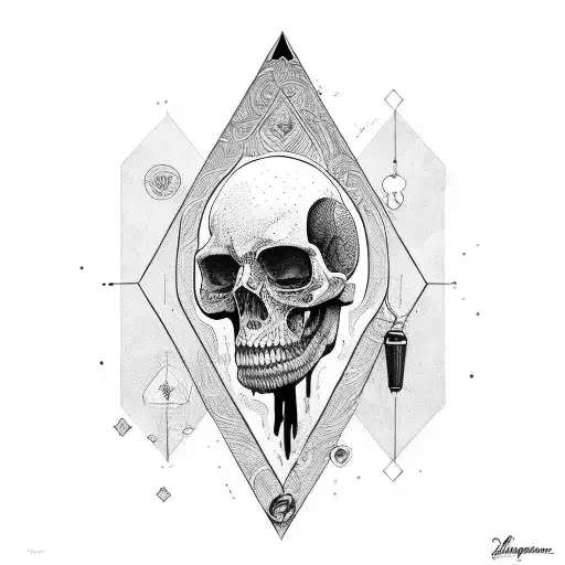 Trust No One tattoo design idea