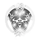 daughters names tattoo design idea