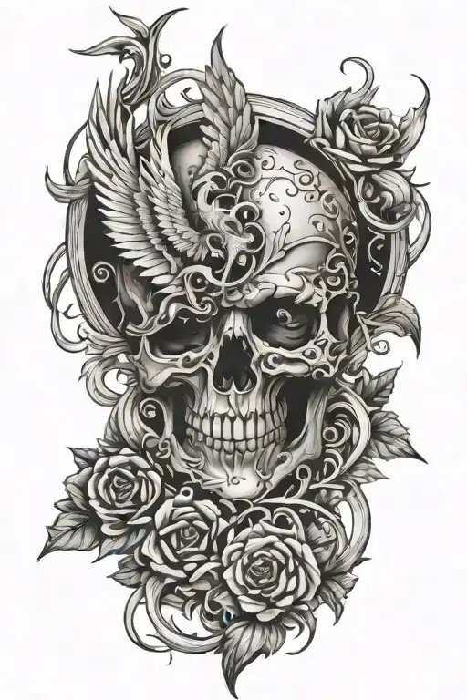 invictus   tattoo design idea
