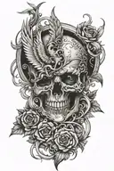 invictus   tattoo design idea