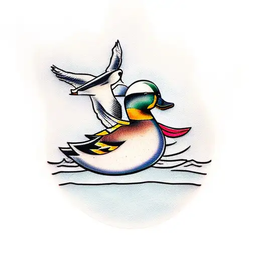 duck hunting tattoos