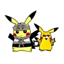 pikachu Viking tattoo design idea