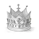 King's Crown tattoo design idea