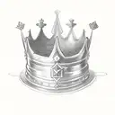 King's Crown tattoo design idea