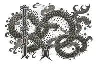 Bushido japanese wording tattoo design idea