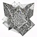 quantum entanglement tattoo design idea