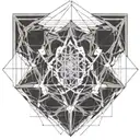 quantum entanglement tattoo design idea