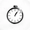 three o'clock tattoo design idea