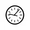 three o'clock tattoo design idea