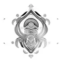 yoruba orisha shoulder tattoo tattoo design idea