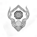 yoruba orisha shoulder tattoo tattoo design idea