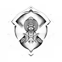 yoruba orisha shoulder tattoo tattoo design idea