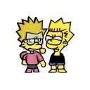 Bart Simpson, Ben 10, Dexter from Dexter's laboratory tattoo design idea