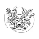 progress over perfection  tattoo design idea