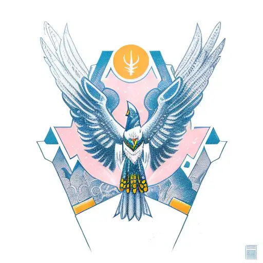 thunderbird  tattoo design idea