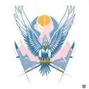 thunderbird  tattoo design idea
