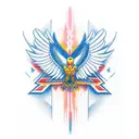 thunderbird  tattoo design idea