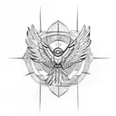 thunderbird  tattoo design idea