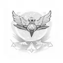 thunderbird  tattoo design idea