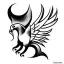 Griffin tattoo design idea