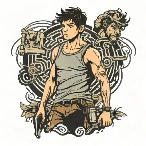 maze runner tattoo design idea