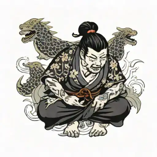 Funny tattoo design idea