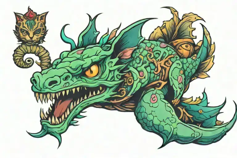 I lived the crazy life tattoo design idea